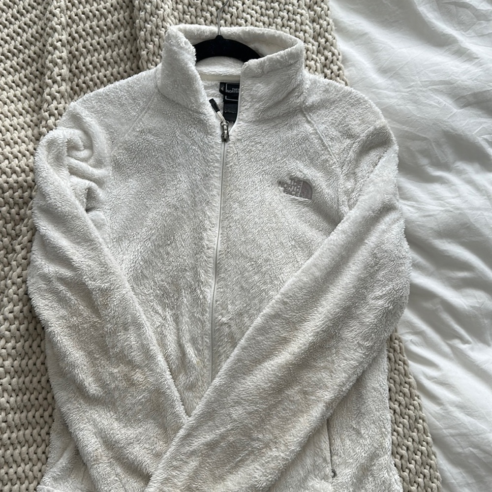 NorthFace white Jacket
